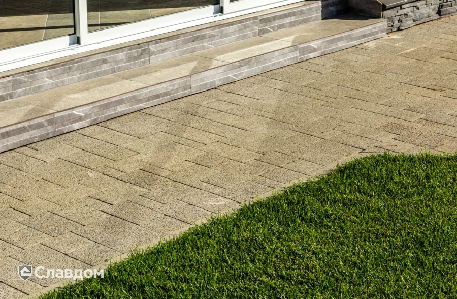 Частный дом с облицовкой кирпичом ModFormat Халден