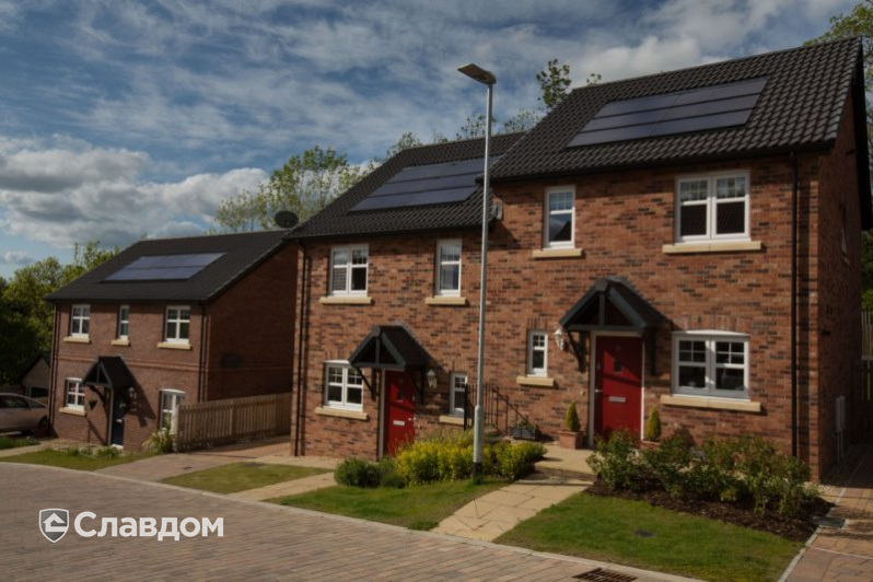 Таунхаус с облицовкой кирпичом Terca Kempley Antique