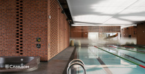 Оздоровительный центр с облицовкой кирпичом Terca Stockholm