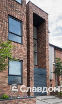 Жилой дом с облицовкой кирпичом Terca Topaas