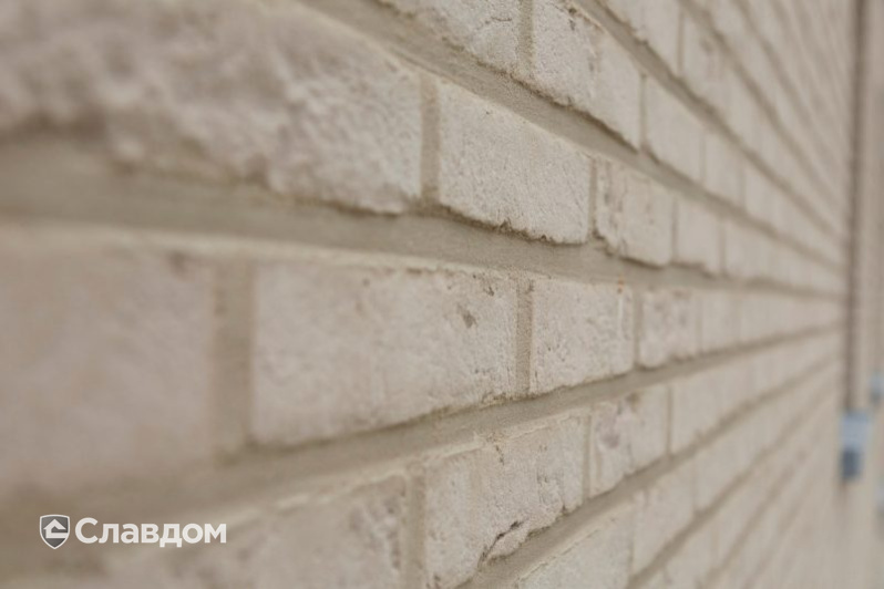 Частный дом с облицовкой кирпичом Terca Prata