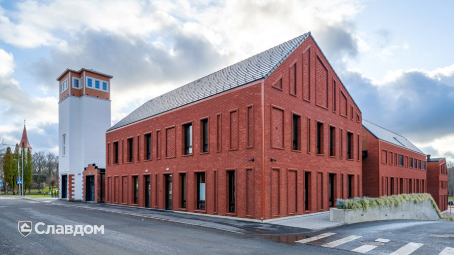 Оздоровительный центр с облицовкой кирпичом Terca Stockholm