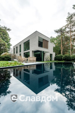 Частный дом в Бонхейдене с облицовкой кирпичом Terca Polaris Wasserstrich Spezial Grijs