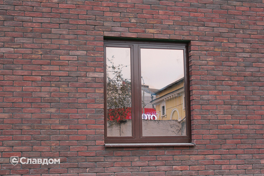 Дом с облицовкой из кирпича Донские зори Демидовский
