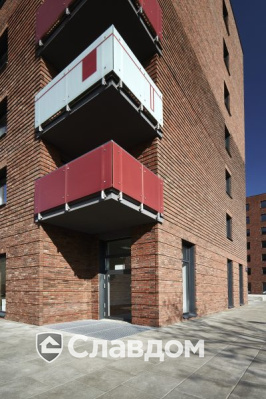 Жилой комплекс в Варшаве с облицовкой кирпичом Terca Pastorale