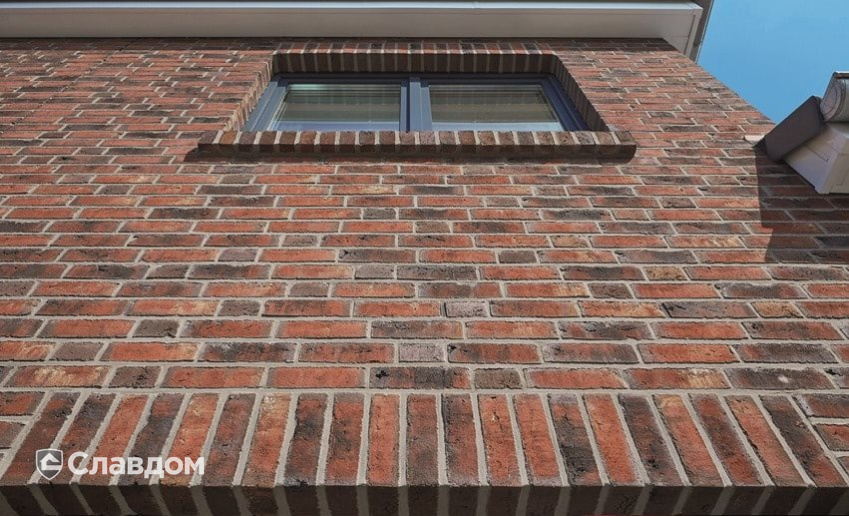 Частный дом с облицовкой кирпичом Terca Keitum