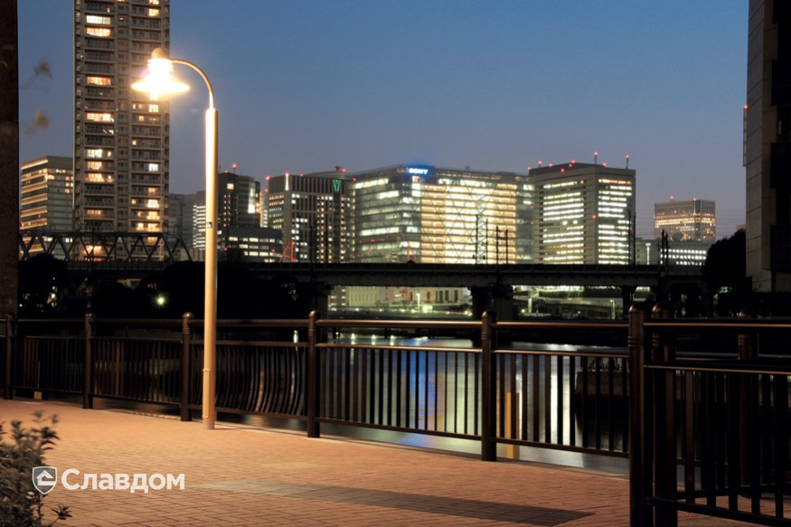 Набережная с применением брусчатки Penter Cottbus