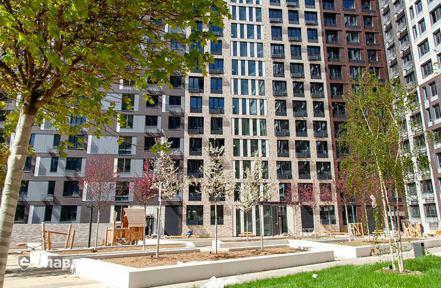 ЖК "Западный порт" с облицовкой фасадной плиткой Stroeher