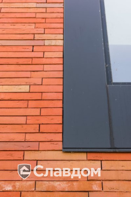 Частный дом в Лимбурге с облицовкой кирпичом Terca Linneaus Robinia