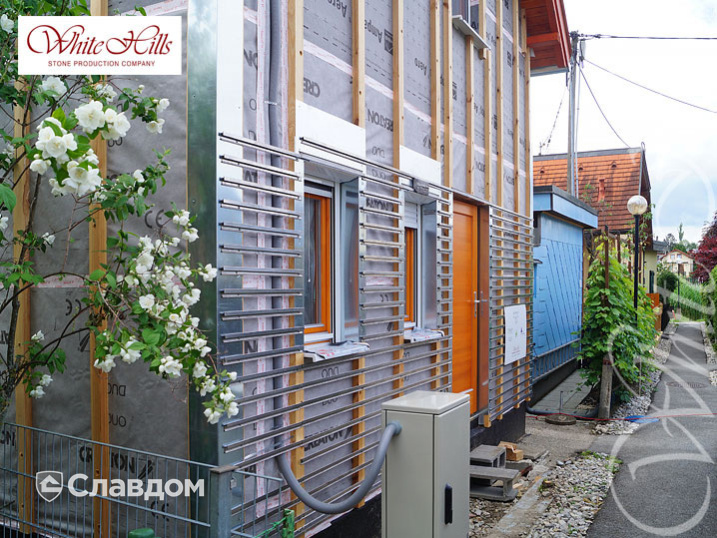 Жилой дом с применением НФС Ronson