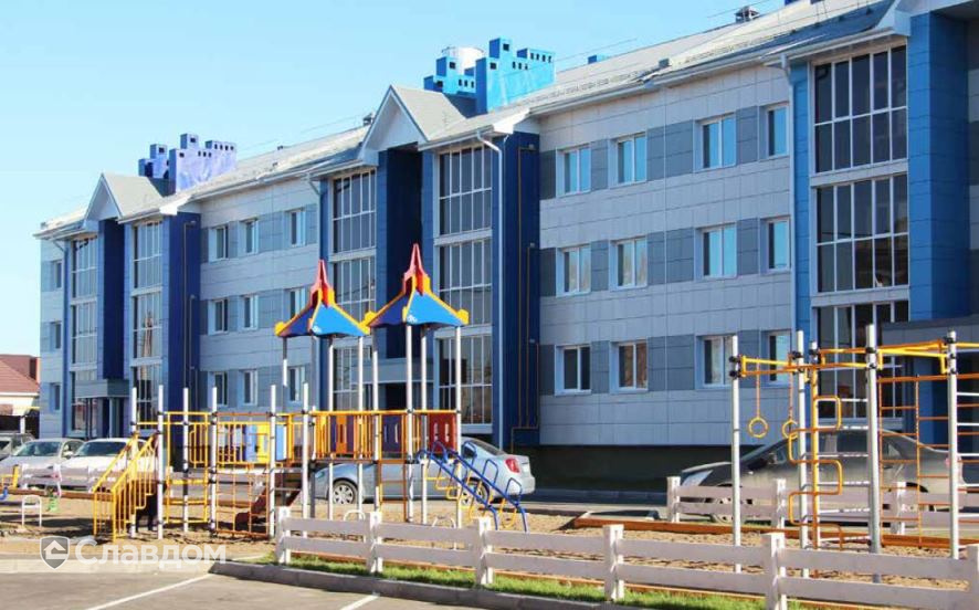 Трехэтажный жилой дом, построенный из поризованных блоков Porotherm 38