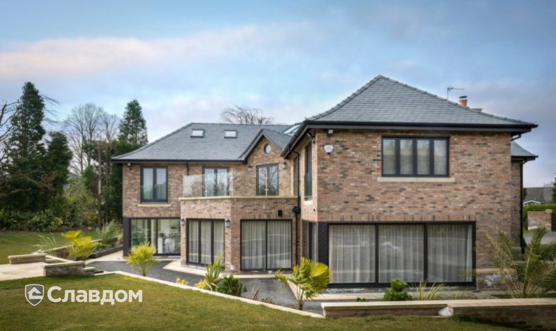 Частный дом в Манчестере с облицовкой кирпичом Terca Kempley Antique