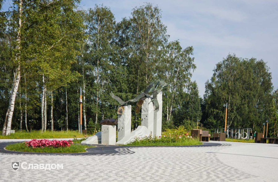 Благоустройство сквера Расула Гамзатова 