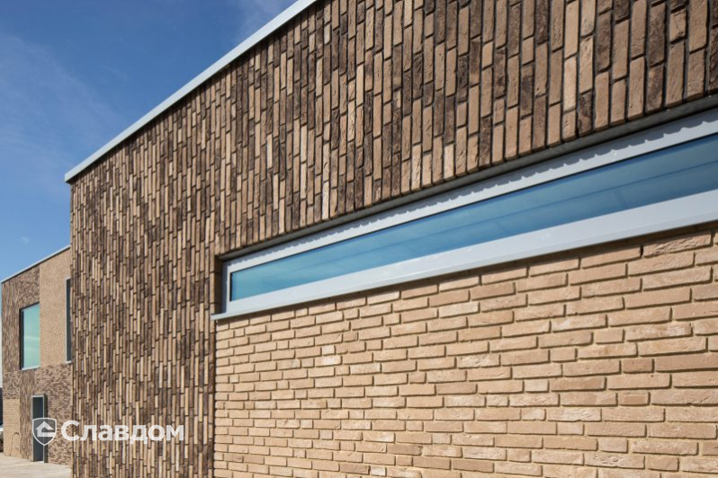 Жилой дом с применением кирпича Terca Krypton и Sonsbeek