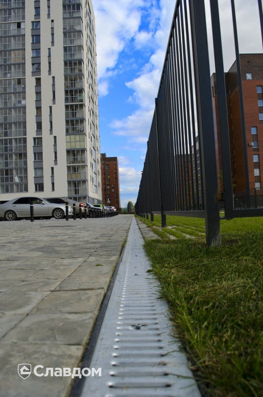 Микрорайон "Европейский берег" с иcпользованием продукции Standartpark
