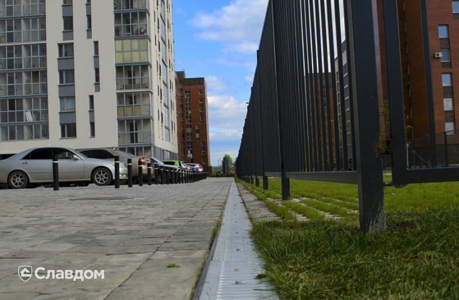 Микрорайон "Европейский берег" с иcпользованием продукции Standartpark
