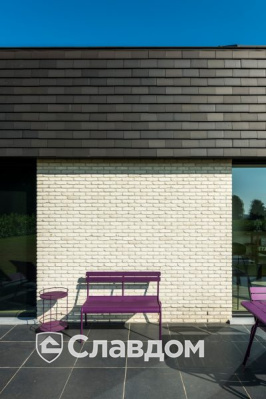 Частный дом в Каприйке с облицовкой кирпичом Terca Duifwit