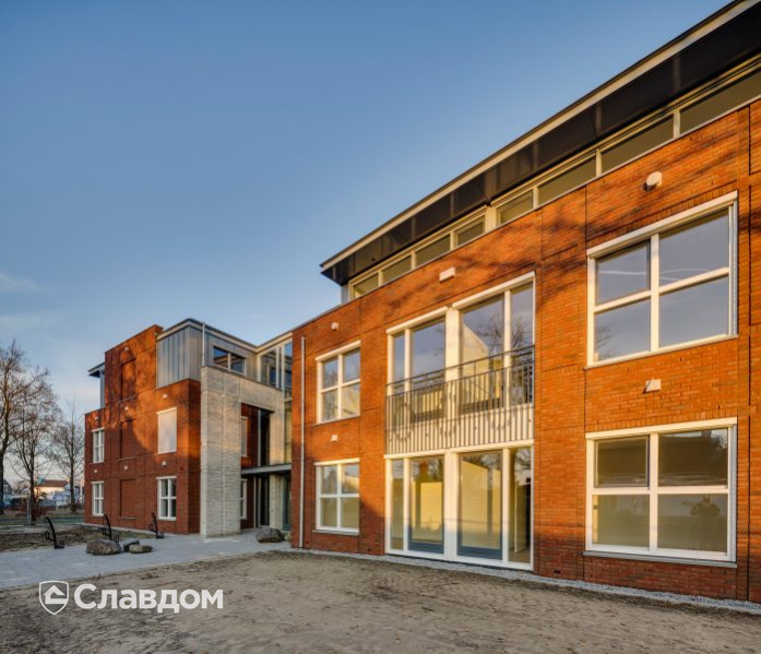 Детский комплекс ORO в Хелмонде с применением кирпича Terca Nedsted