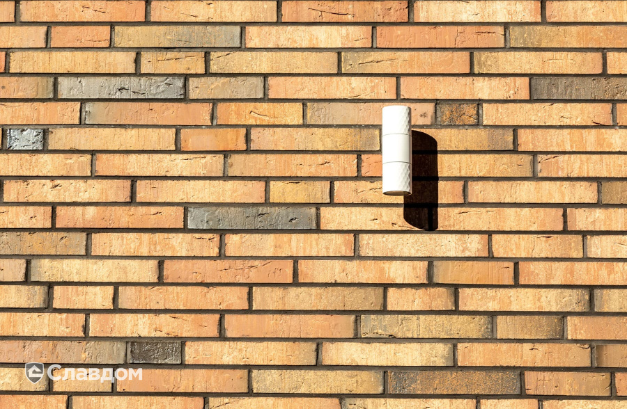 Частный дом с облицовкой кирпичом ModFormat Халден