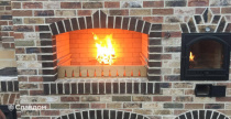 Камин с облицовкой кирпичом ENGELS HANDFORM Tiffany