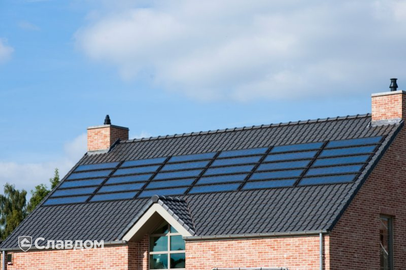 Частный дом с облицовкой кирпичом Terca Oud Rieme