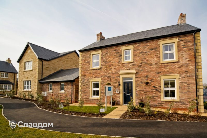 Частный дом в Лондоне с облицовкой кирпичом Terca Kempley Antique