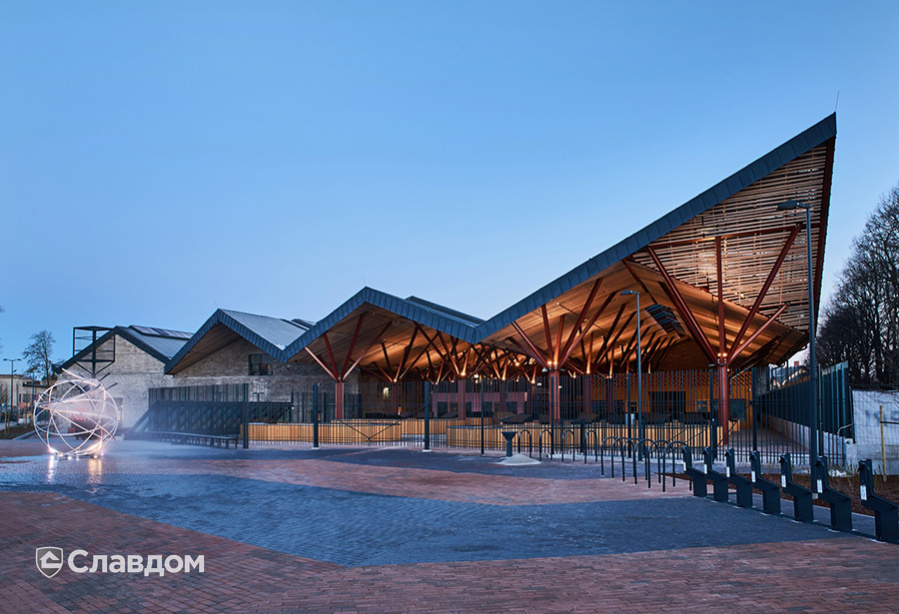 Вокзальный рынок в Таллине с применением брусчатки Penter Baltic Klinker Pavers Nuance