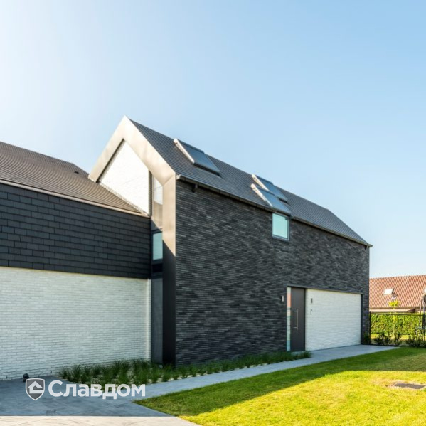 Частный дом в Каприйке с облицовкой кирпичом Terca Duifwit