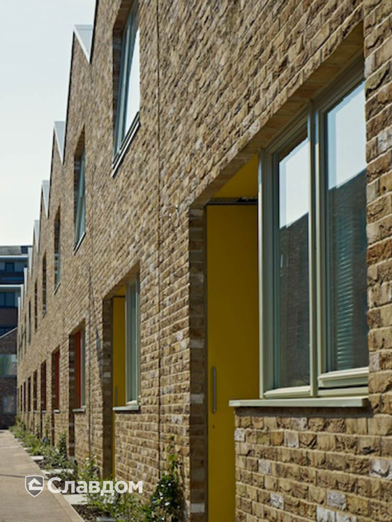 Жилой комплекс с применением керамического кирпича ENGELS HANDFORM Barnsteen
