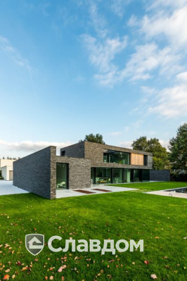 Частный дом во Фландрии с облицовкой кирпичом Terca Metropolis Colonia