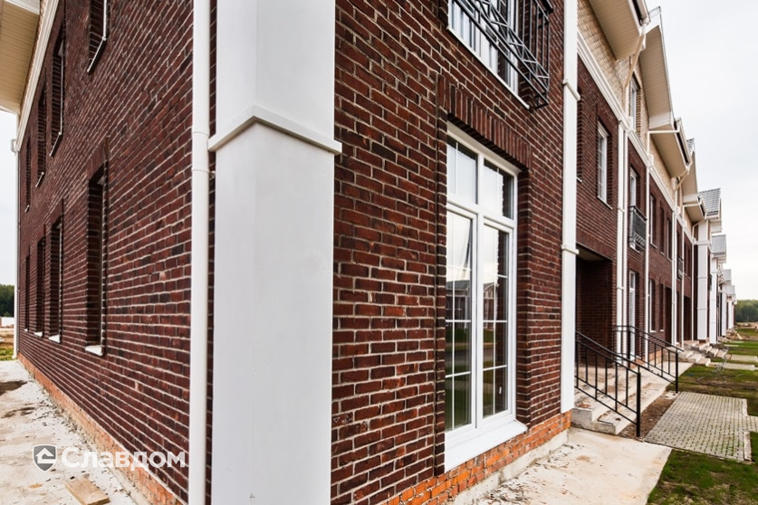 Таунхаус "Каскад Парк" с облицовокой кирпичом Terca Milano