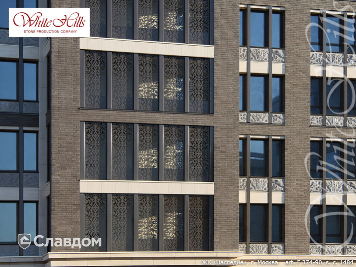 ЖК "Наследие" с применением НФС Ronson и фасадного изделия Норвич Брик F374-90 sc_1484