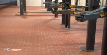 Завод с напольной промышленной плиткой Stroeher Stalotec 215 rot
