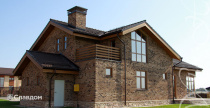 Коттеджный посёлок "Завидово" с использованием облицовочного камня White Hills Кельн брик 324-40
