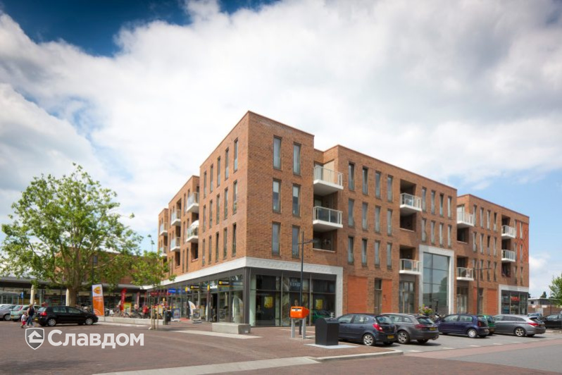 Частный дом с облицовкой кирпичом Terca York Multi Gesinterd