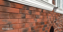 Частный дом с применением НФС Ronson и фасадного изделия Лондон Брик F300-70 и Шеффилд F430-10+F435-10 