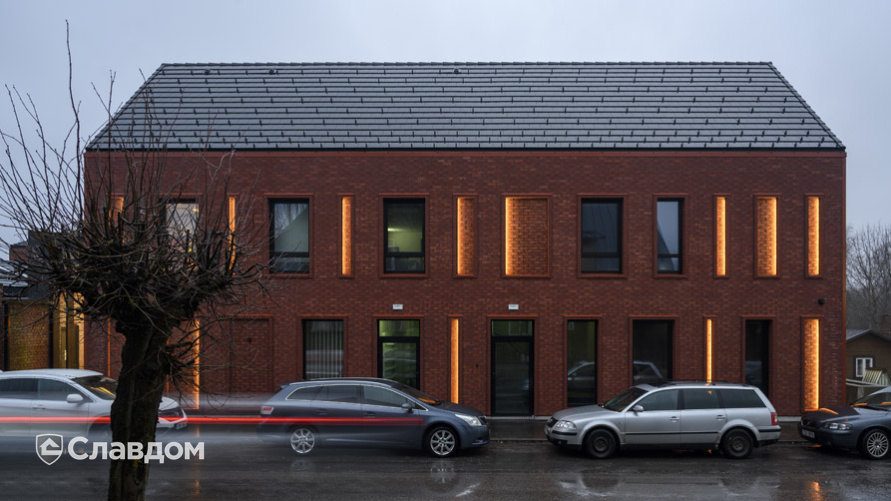 Оздоровительный центр с облицовкой кирпичом Terca Stockholm