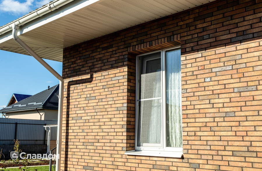 Частный дом с облицовкой кирпичом ModFormat Халден