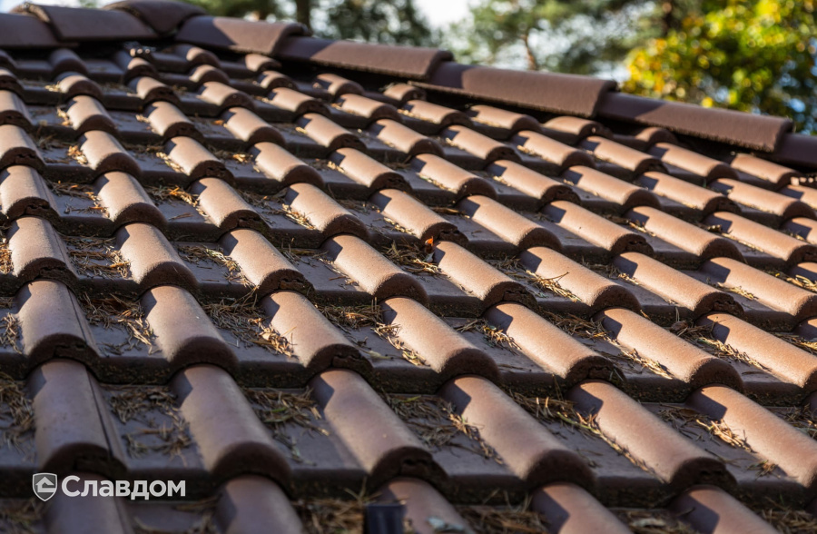 Частный дом в Ленинградской области с облицовкой кирпичом Terca 