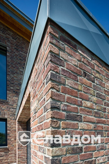 Дом облицованный фасадной плиткой LHL Kasteel