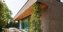 Частный дом с облицовкой кирпичом Terca Iluzo Grijs