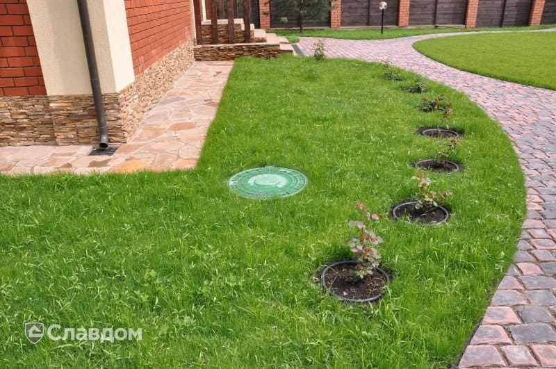 Благоустройство участка в Московской области с иcпользованием продукции Standartpark