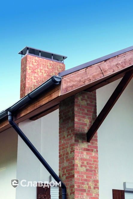 Таунхаус с применением облицовочной плитки Lode Alla 15.715100W