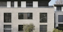 Частный дом в г. Кельн с облицовкой фасадной плиткой Stroeher