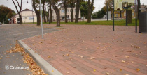 Пешеходная зона с применением брусчатки Penter Baltic Klinker Pavers Nuance