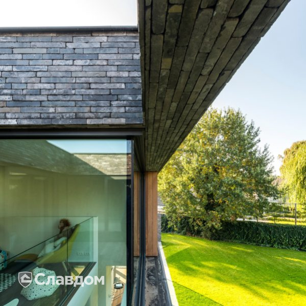 Частный дом во Фландрии с облицовкой кирпичом Terca Metropolis Colonia