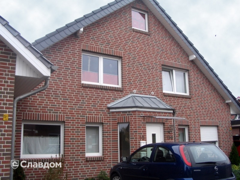 Частный дом с облицовкой кирпичом Terca B5