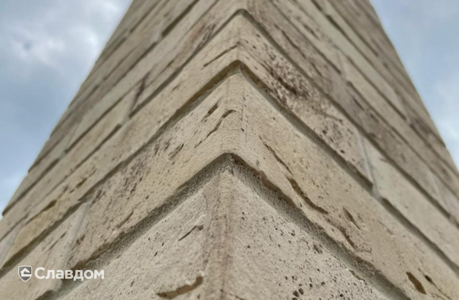 Коттедж с облицовкой кирпичом Konigstein Санторини Акватинта
