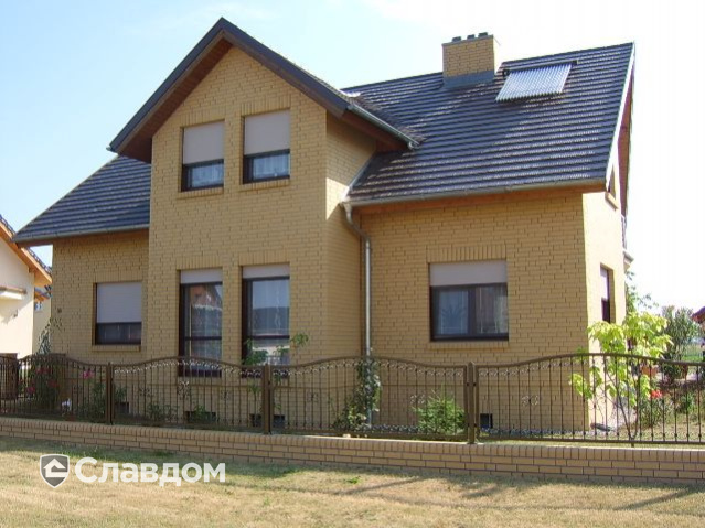 Частный дом с облицовкой кирпичом Terca Markish