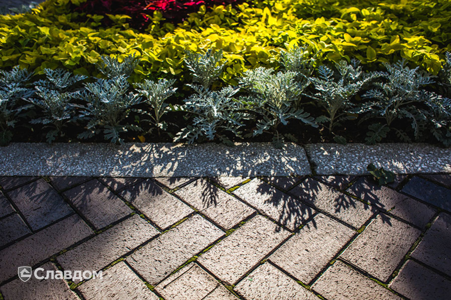 Гончаровский парк в Москве с применением клинкерной брусчатки Penter Titan braun-anthrazit